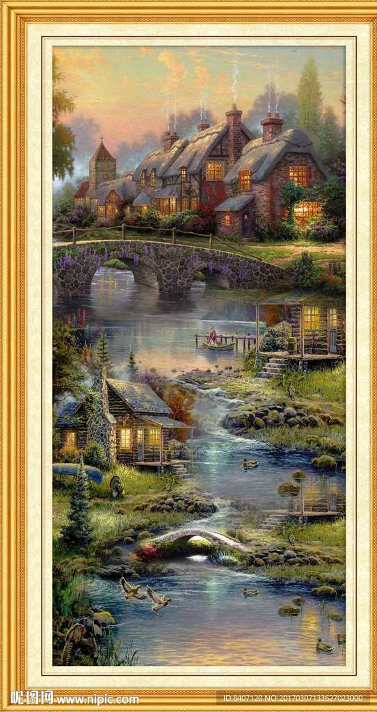 风景油画
