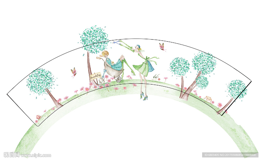 手绘素材 陶瓷产品设计