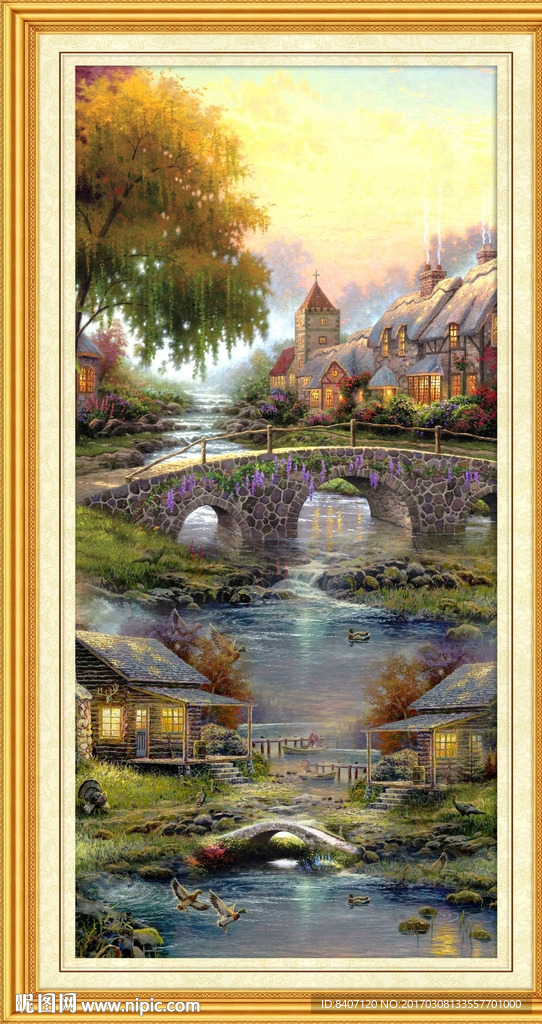 风景油画