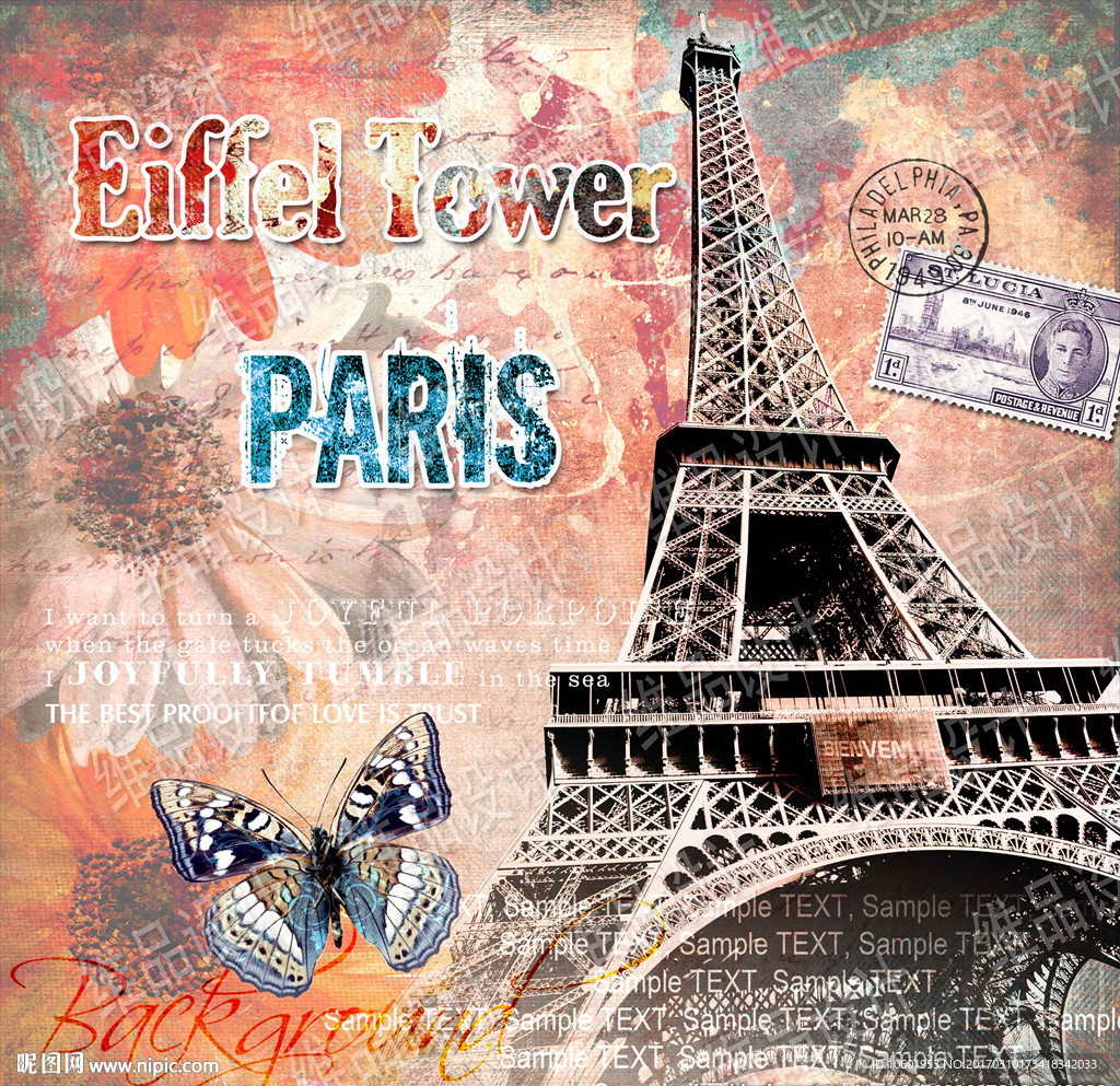 欧美风格装饰画