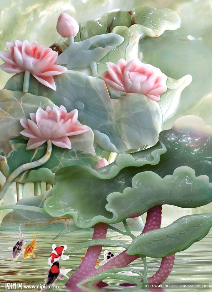 荷花玄关