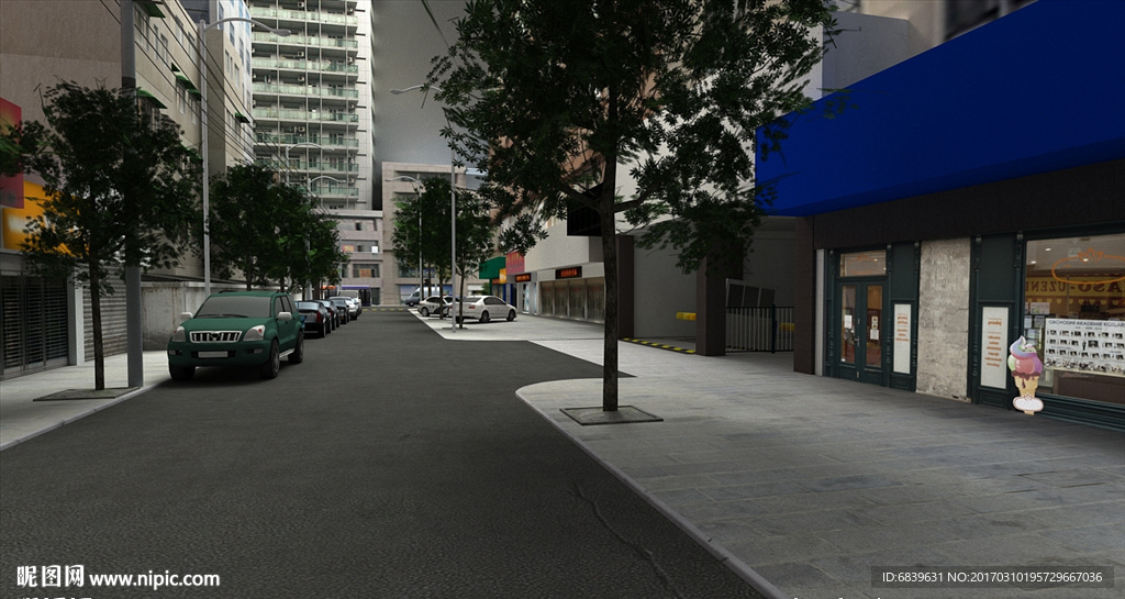 小区街景3D模型