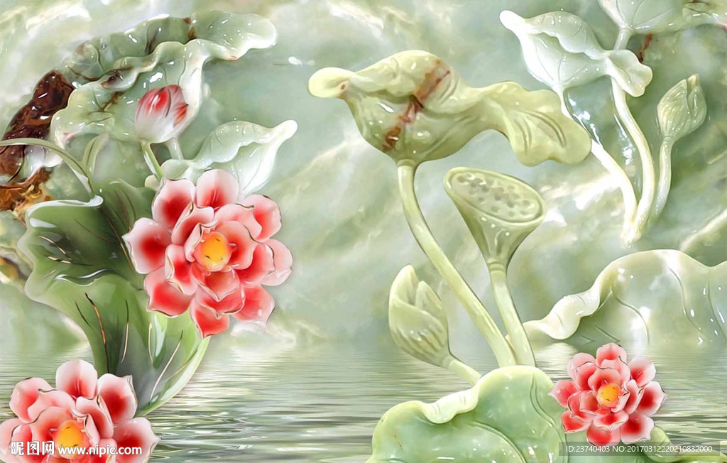 玉雕背景墙