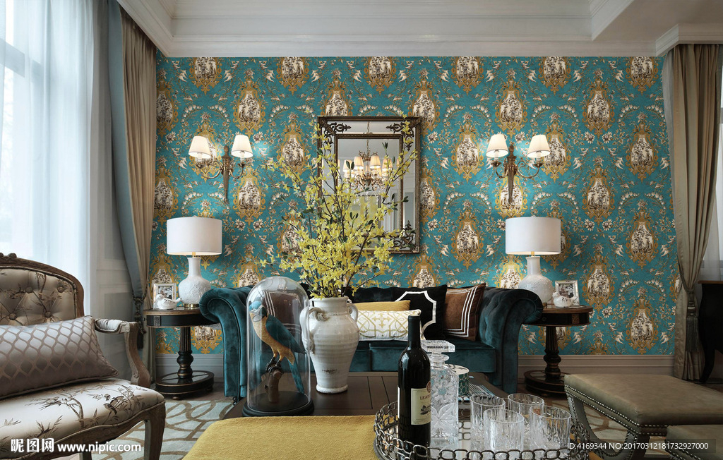 中西混搭 家居摆设