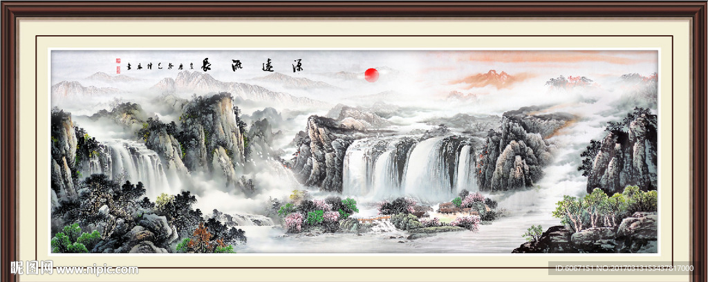客厅挂画