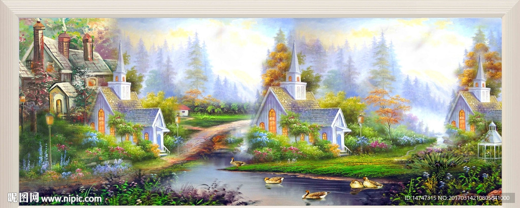 风景油画