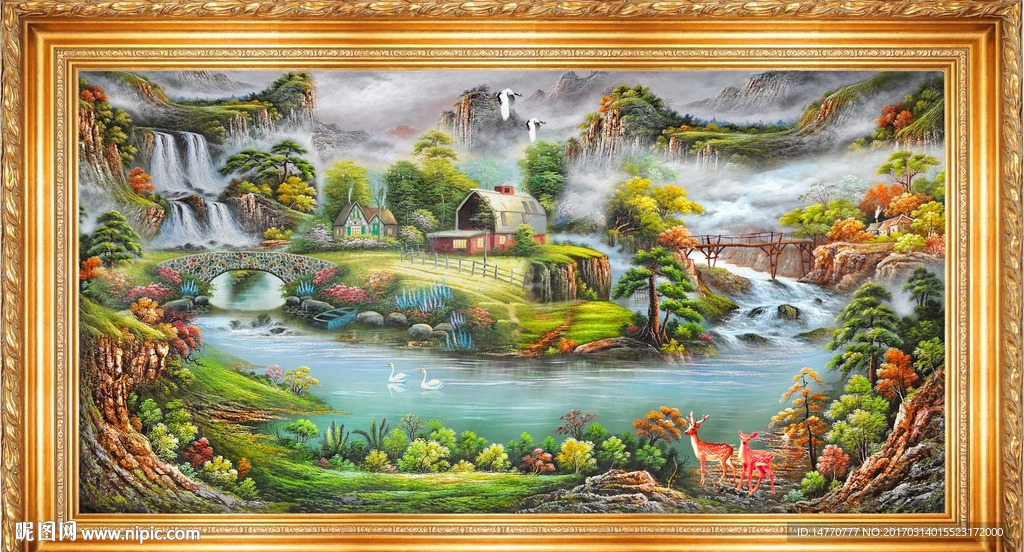 风景油画