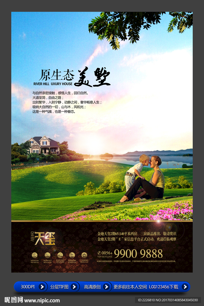 高端房地产广告