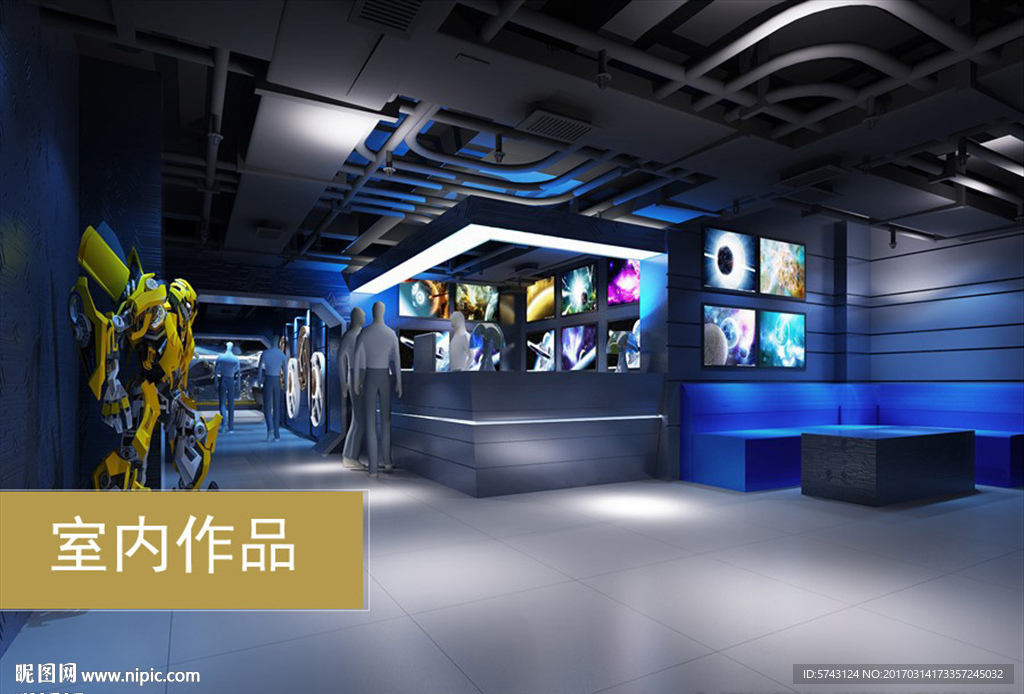 展厅  机器人