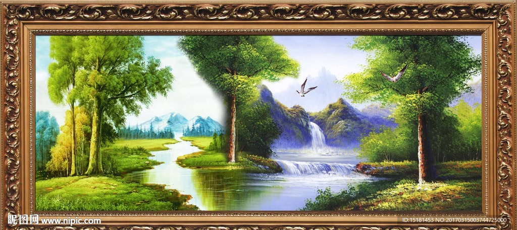 风景油画