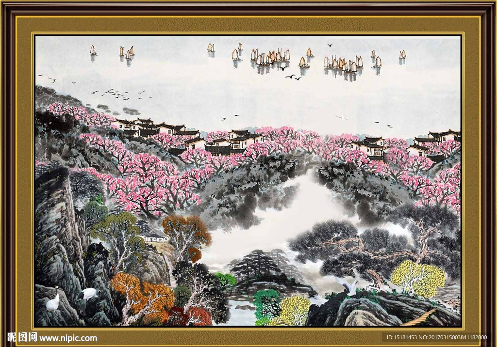 国画山水