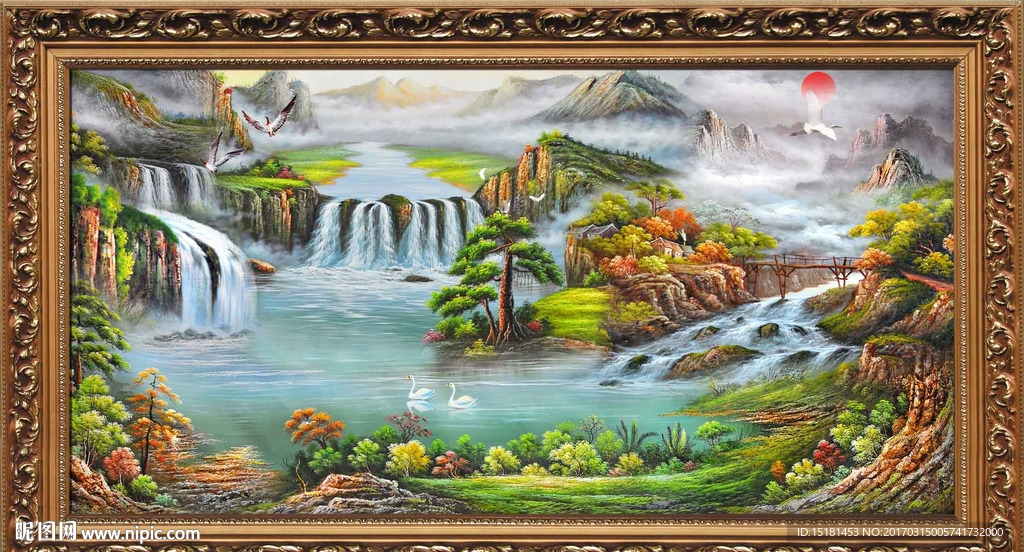 风景油画