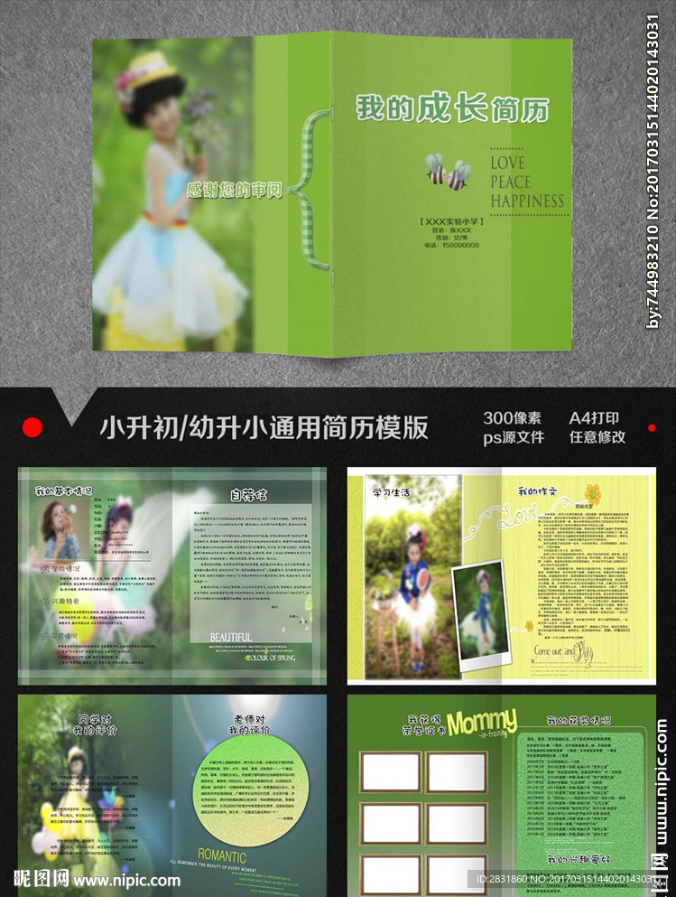 小升初成长档案