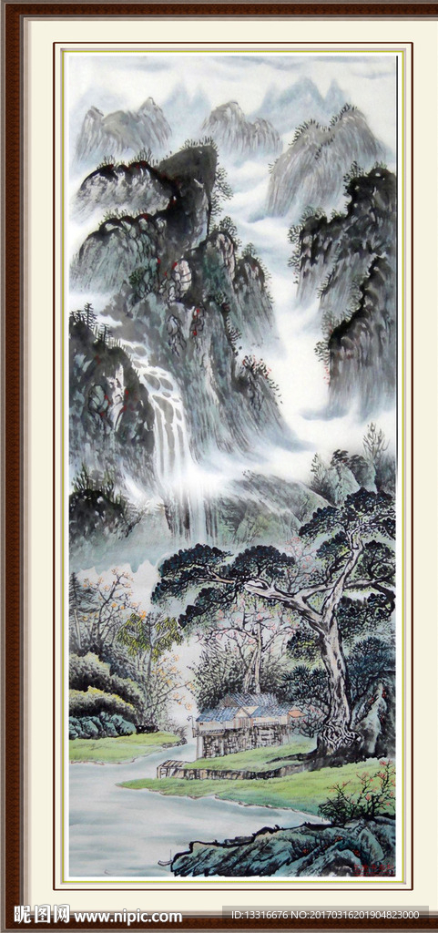 山水国画