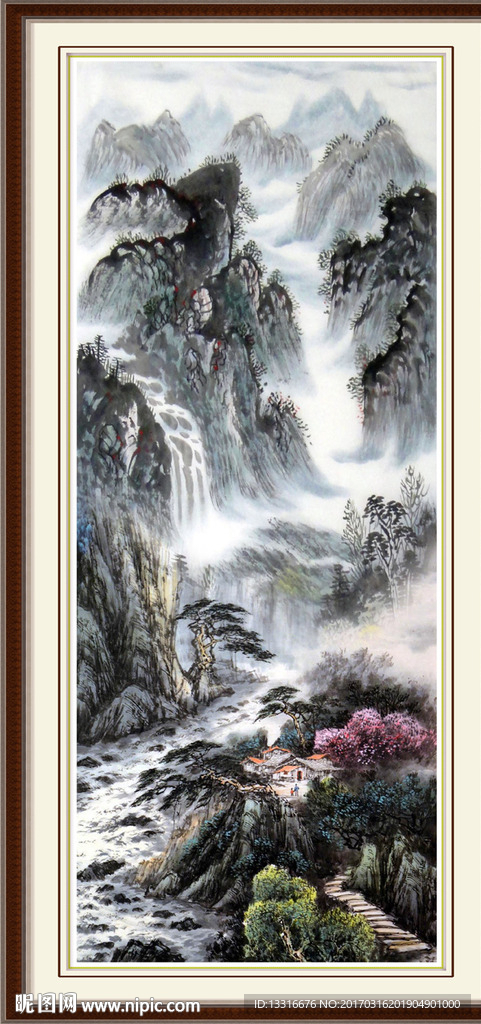 山水国画