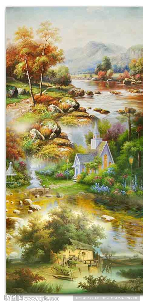 油画 风景