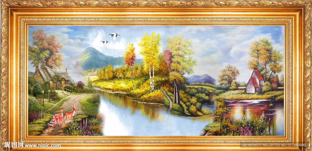 风景油画