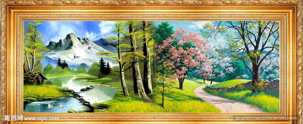 风景油画