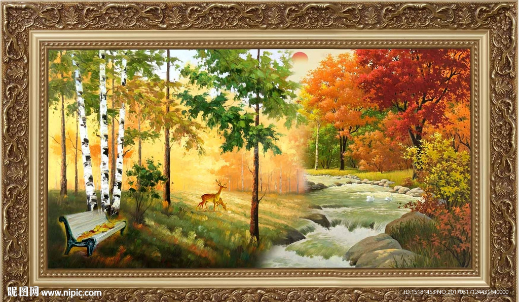 风景油画