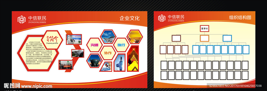 企业组织结构框架图