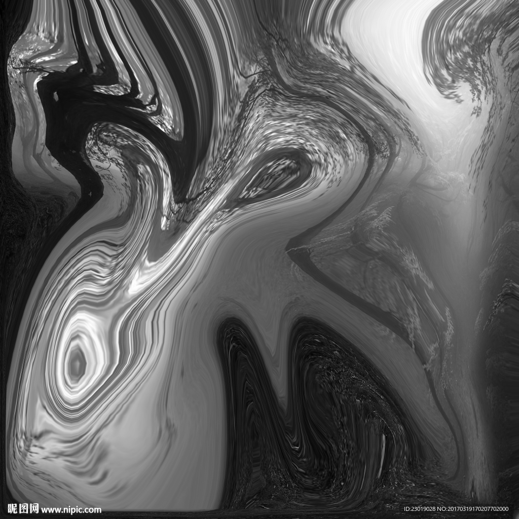 水墨抽象画