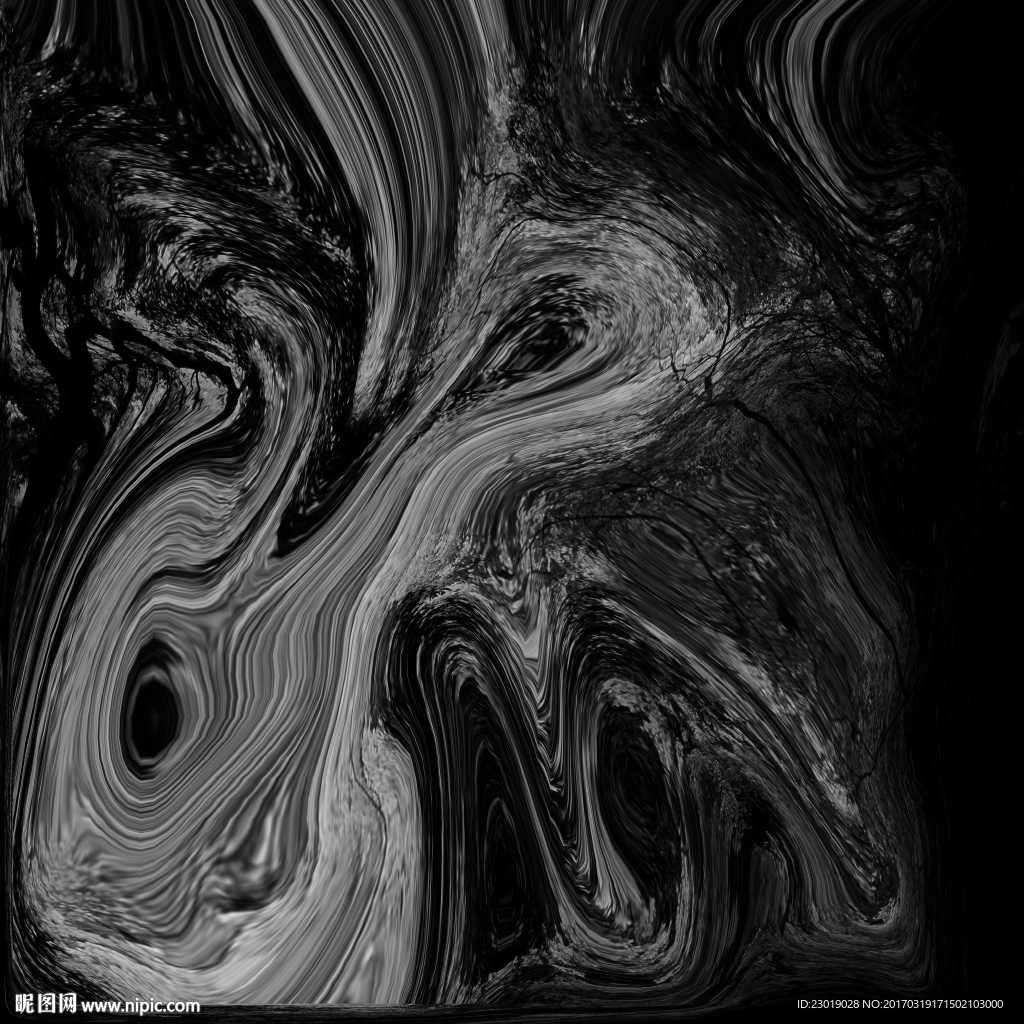 抽象水墨画