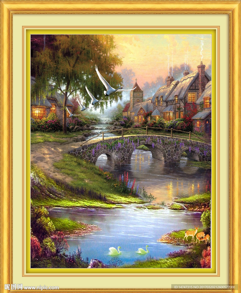 风景油画