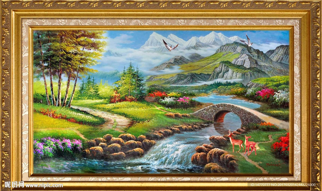 风景油画