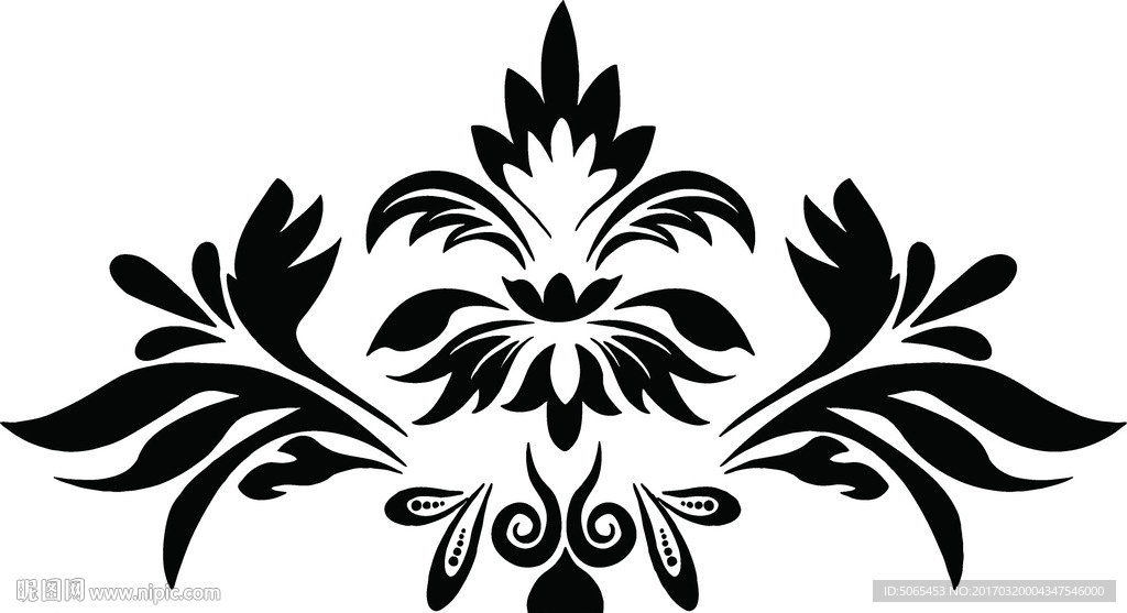 欧式矢量图花纹