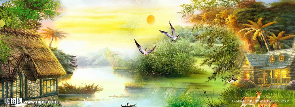 油画