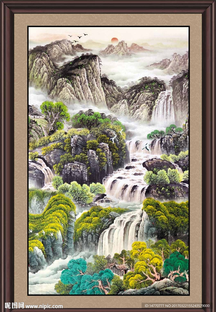 山水国画