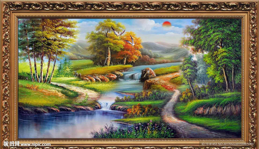 风景油画