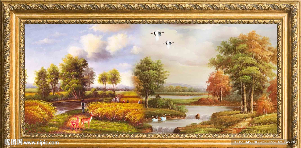 风景油画