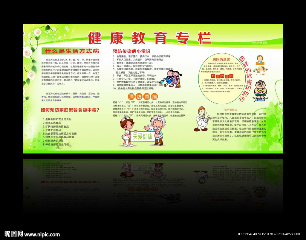 健康教育宣传栏