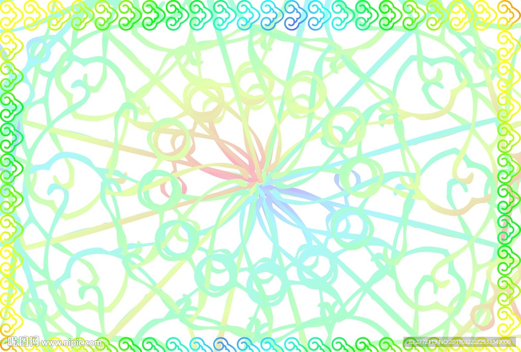 千层变幻 加盟证书纹