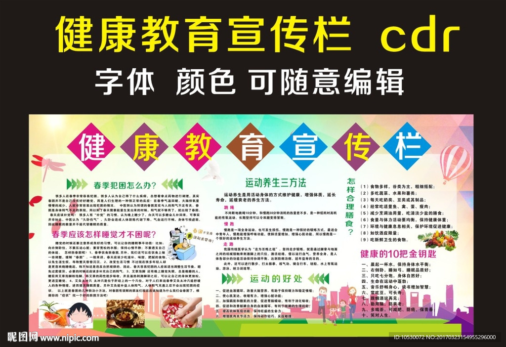 健康教育宣传栏