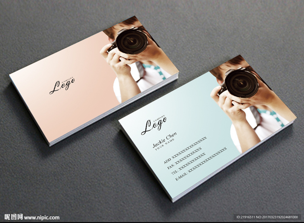 摄影名片