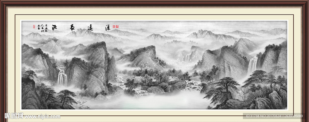 国画水墨画