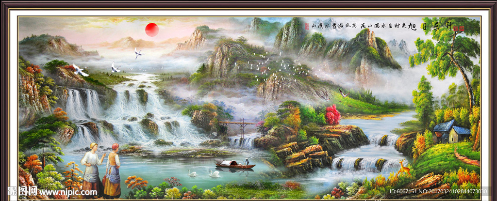 油画风景