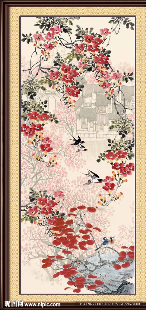 国画花鸟图