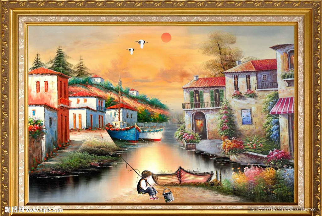 风景油画