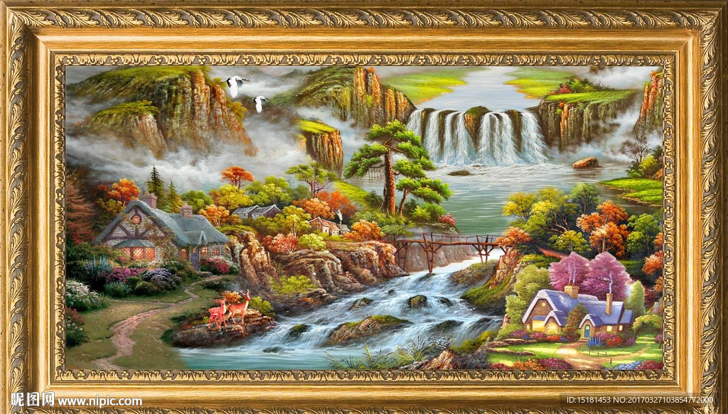 风景油画