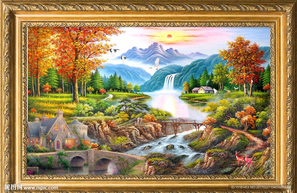 风景油画