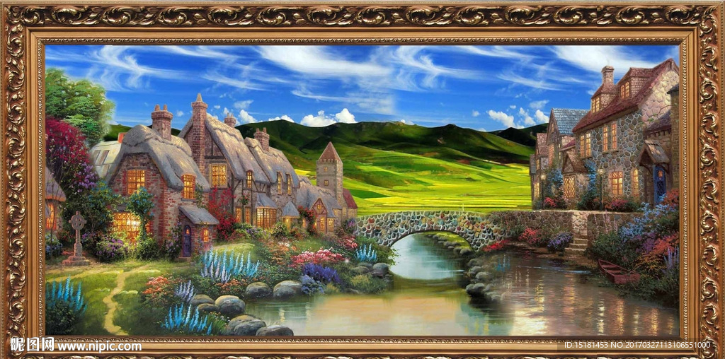 风景油画