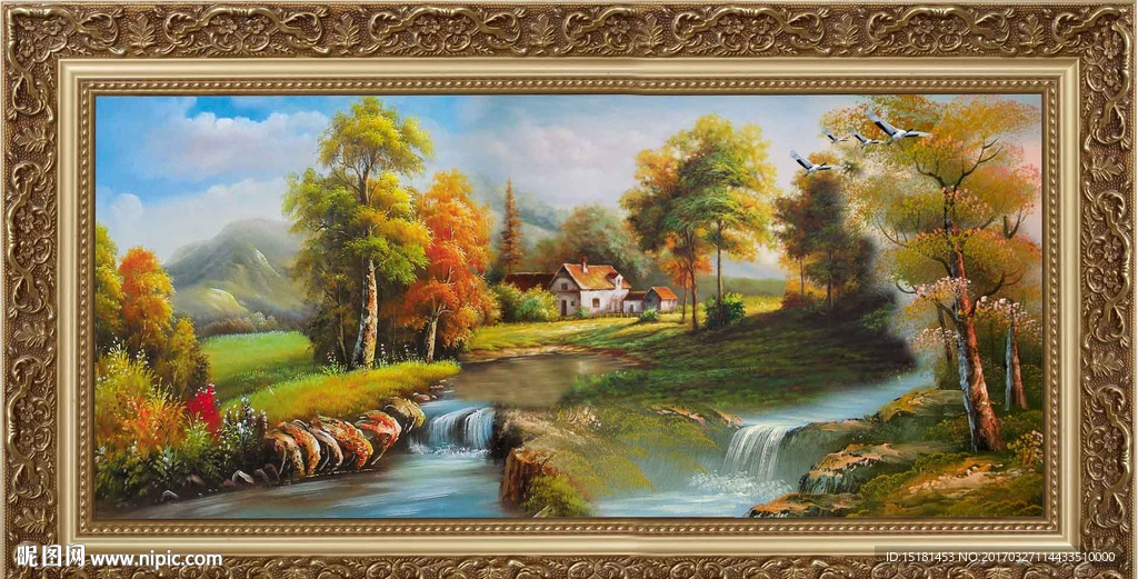 风景油画