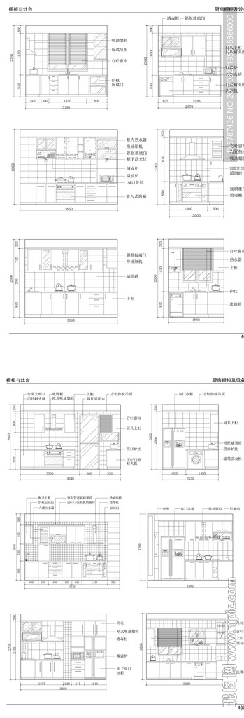 家居整体家具装饰CAD图