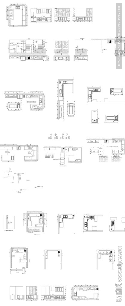 家居整体柜施工图