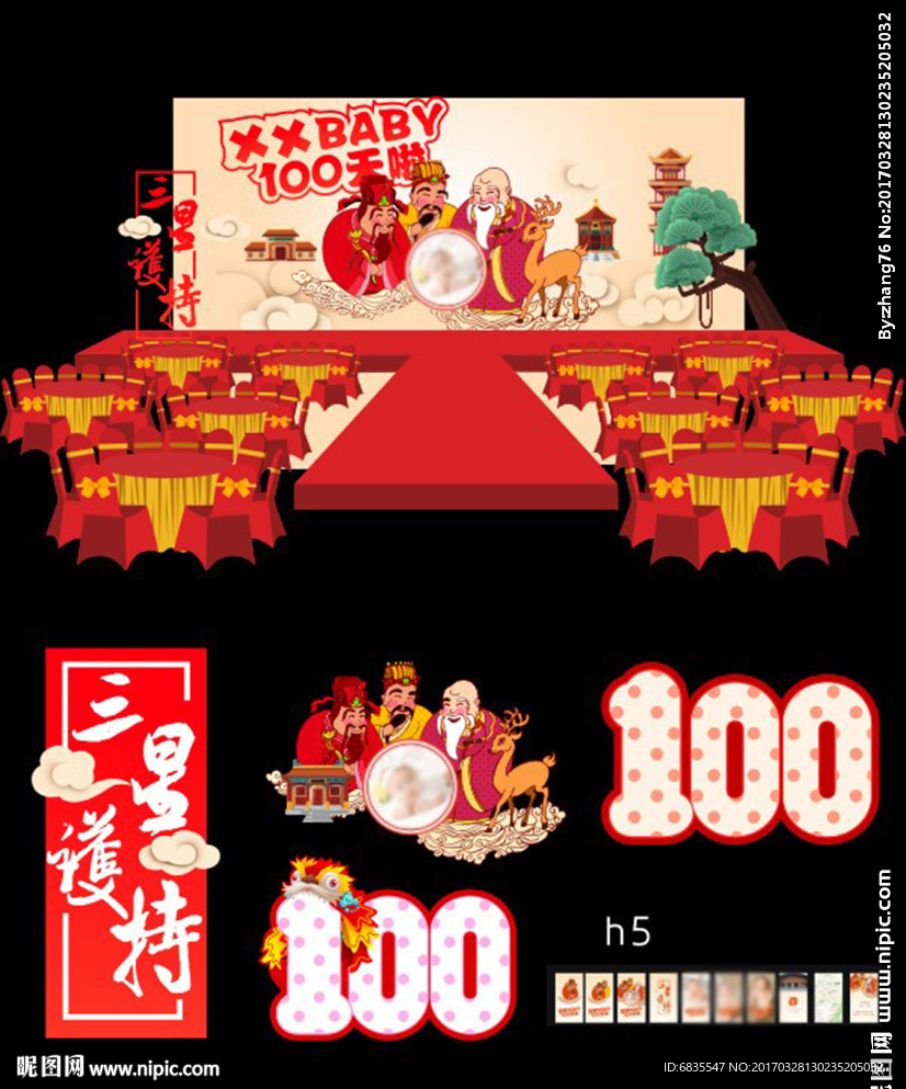 100天生日宴