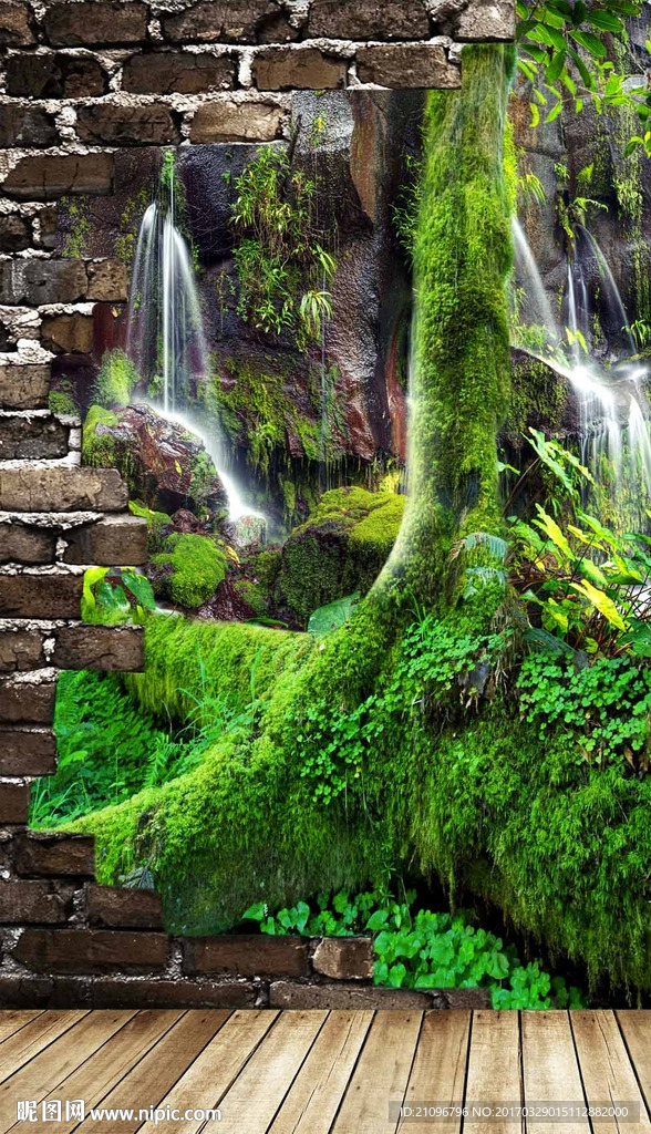3d玄关背景