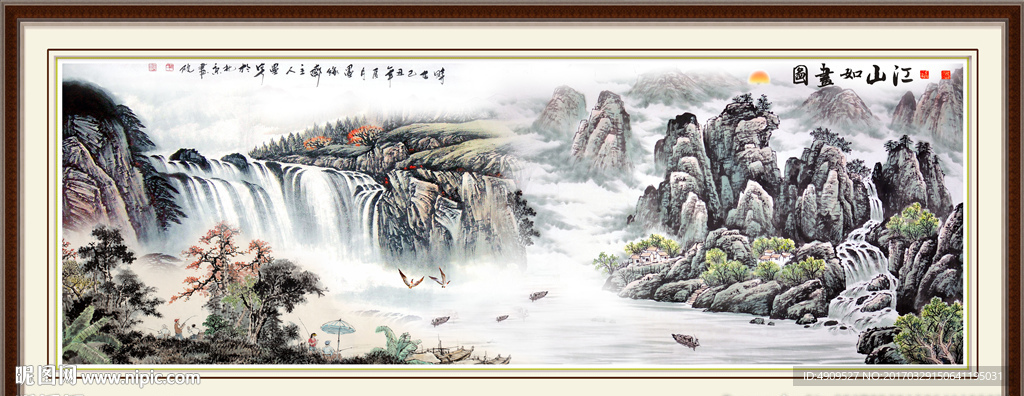 客厅挂画